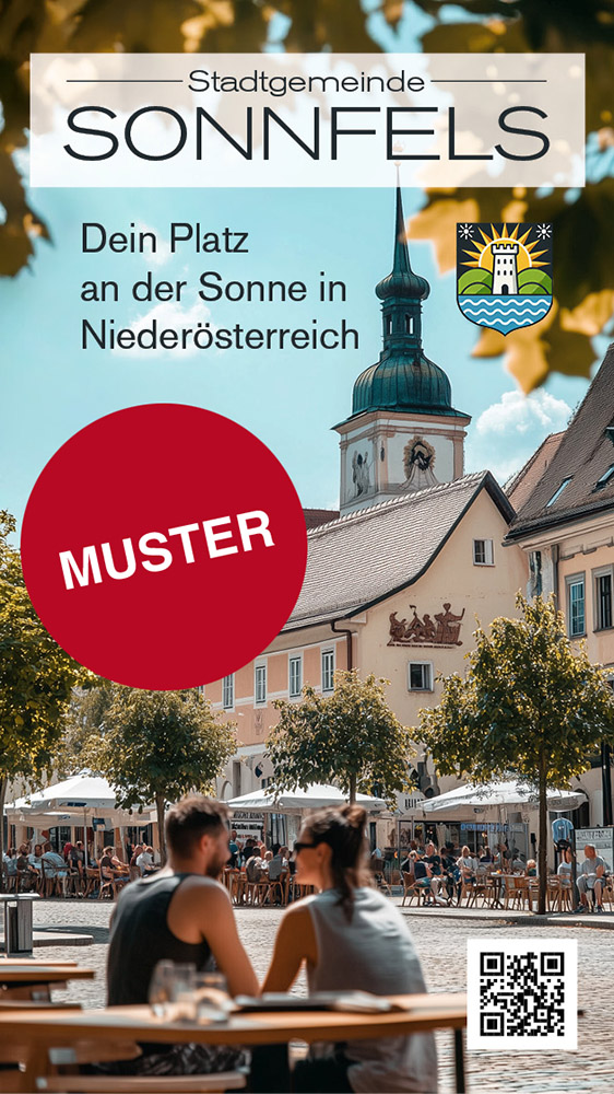 MUSTER Stadtgemeinde Sonnfels Titelseite