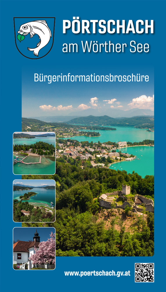 Titelseite der Pörtschacher Bürgerinformationsbroschüre